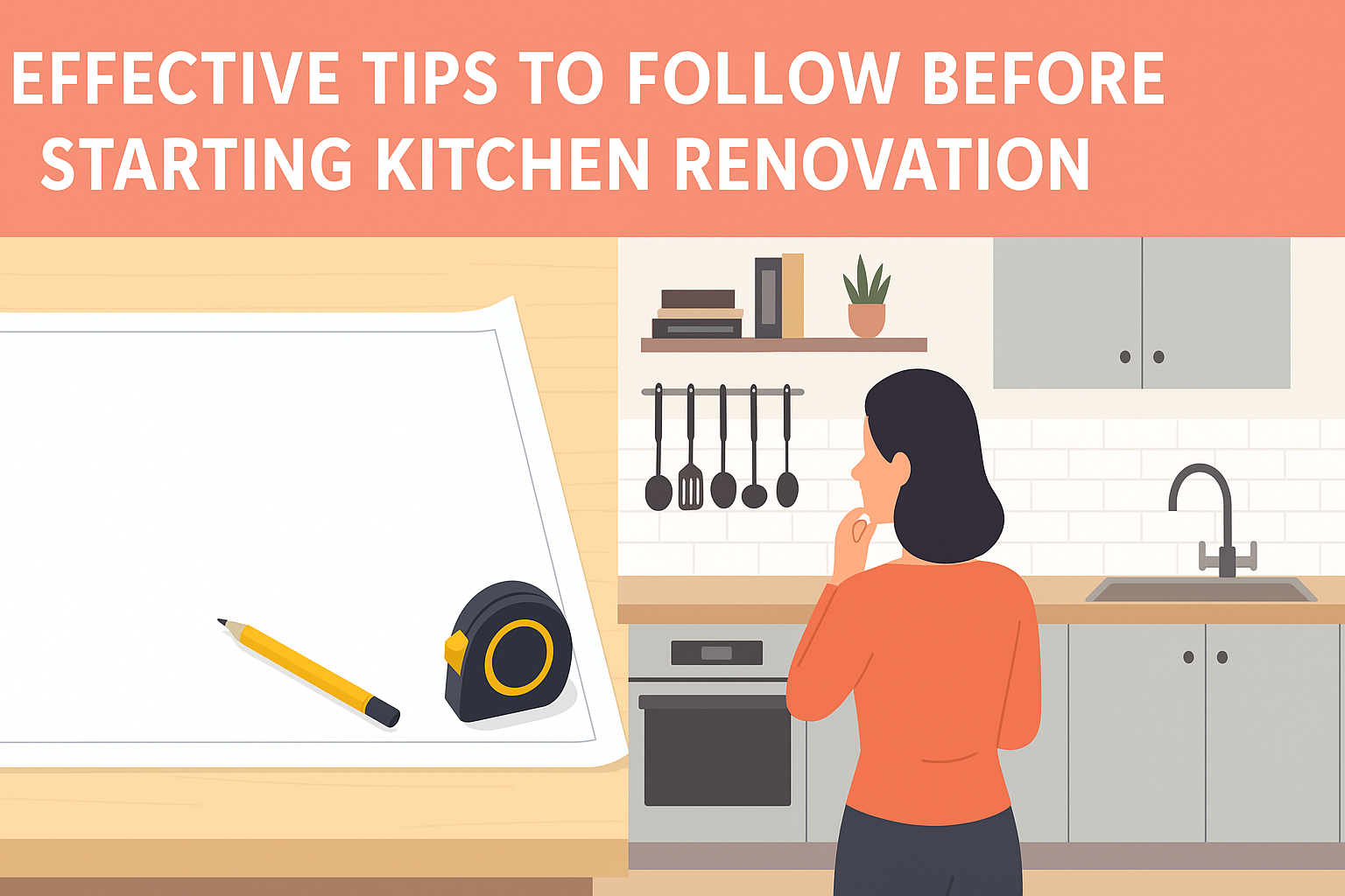 Effective Tips to Follow Before Starting Kitchen Renovation